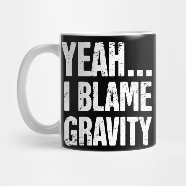 Gravity - Funny Broken Arm Get Well Soon Gift by MeatMan